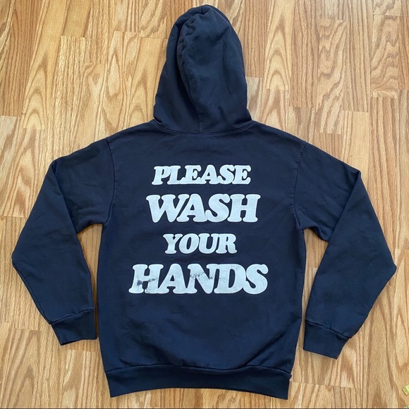 🔥🔥TALENTLESS WASH YOUR HANDS EVENING BLUE HOODIE - Picture 2 of 11